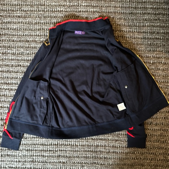 Ralph Lauren Purple Label Uniform Embellished Full Zip - Picture 2 of 9